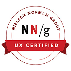 NN/g UX Certified Logo